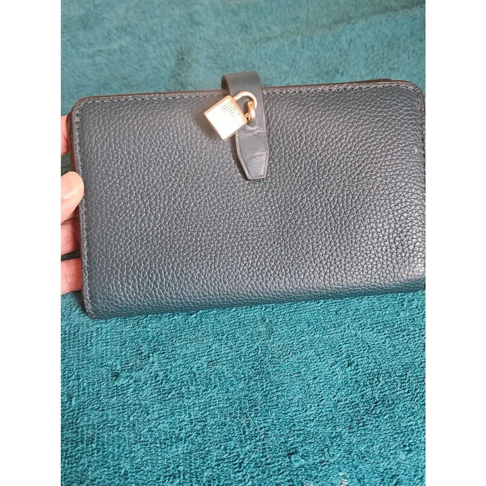 Michael Kors Adele Slim Bifold Pebbled Leather Wallet